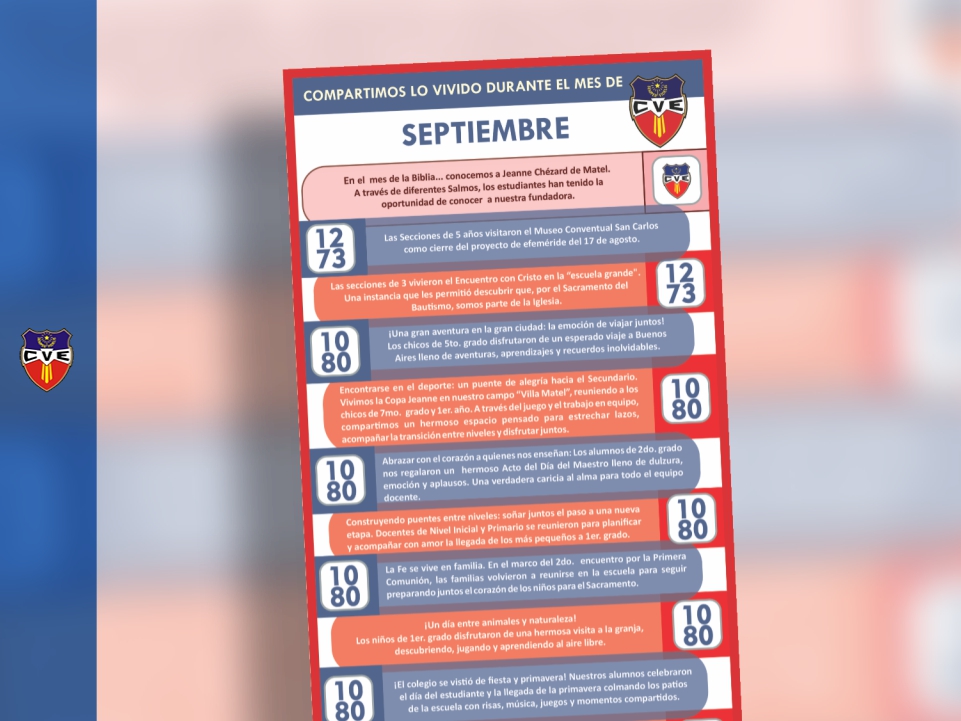 Verbo Encarnado, Colegio, Rosario, Santa Fe